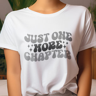 黒灰色もう一つのチャプター本愛好家 Tシャツ