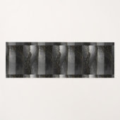 黒灰色グラディエント宇宙星宇宙 ヨガマット (正面(横))