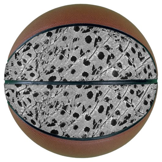 黒点々のある バスケットボール (正面)