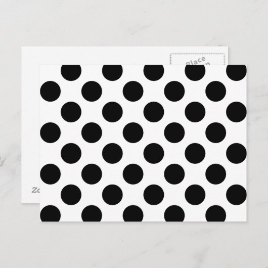 黒点 ポストカード (正面/裏面)