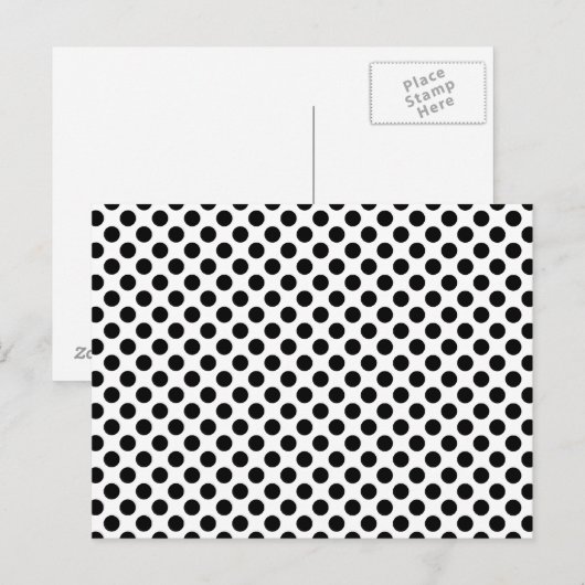 黒点 ポストカード (正面/裏面)