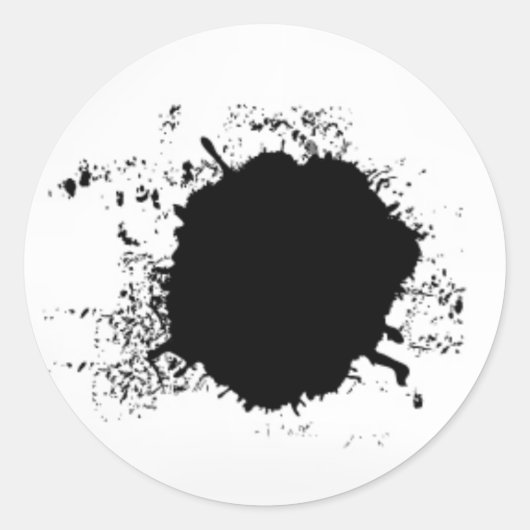 黒点 ラウンドシール (正面)