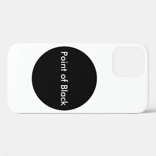 黒点 Case-Mate iPhoneケース (裏面 (横))