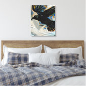 黒烏絵画虫 キャンバスプリント (インサイチュ (寝室))