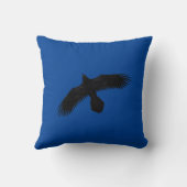 黒烏 クッション (裏面)