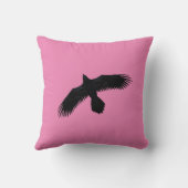 黒烏 クッション (裏面)