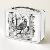 黒烏 メタルランチボックス (裏面)