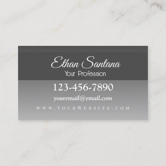 黒烏 名刺 (裏面)