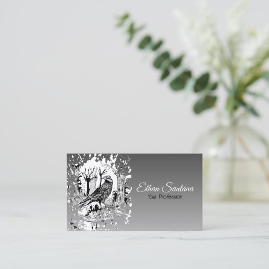 黒烏 名刺 (スタンド正面)