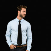 黒無地のネクタイ ネクタイ