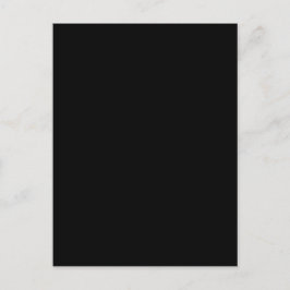 黒無地の地壁紙テンプレート感じ用FR ポストカード