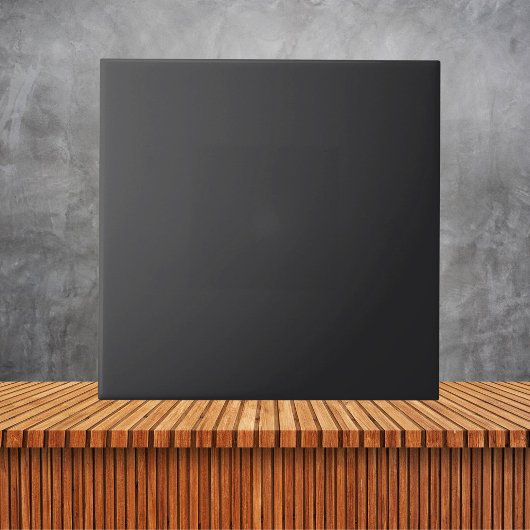 黒無地の色 タイル