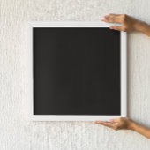 黒無地の色 ポスター