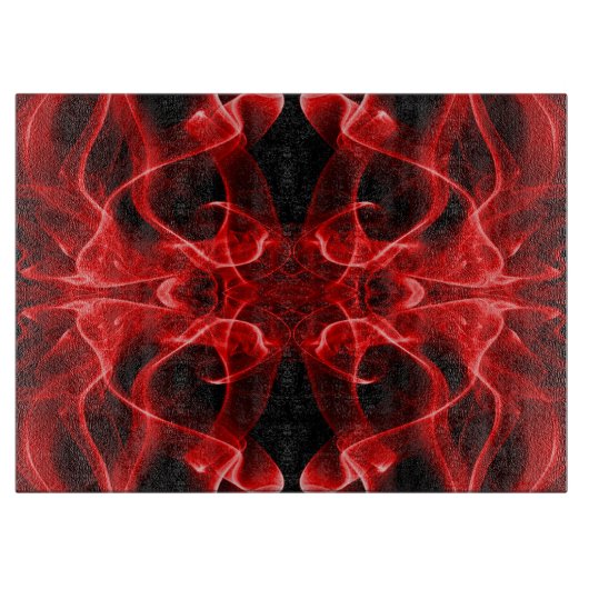 黒煙のプルーム カッティングボード (正面)