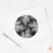 黒煙スペックル ラウンドシール (封筒)