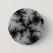 黒煙スペックル 缶バッジ (正面)