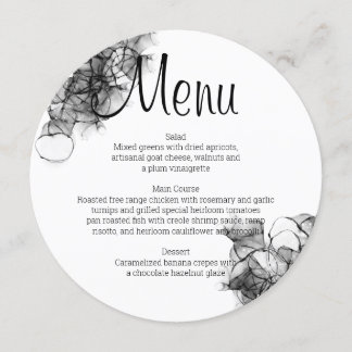 黒煙メニュー メニュー