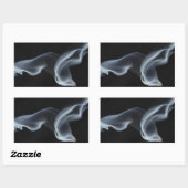 黒煙 長方形シール (シート)