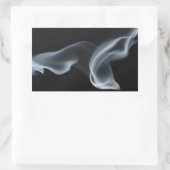 黒煙 長方形シール (バッグ)