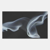 黒煙 長方形シール (正面)