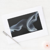 黒煙 長方形シール (封筒)