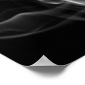 黒煙Vapeプレミアムポスター ポスター (角)