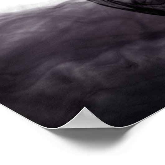 黒煙Vapeライフプレミアムポスター ポスター (角)