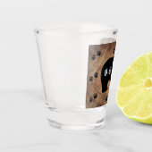 黒熊と熊の手 ショットグラス (左)