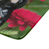 黒熊のゲームプレーヤー カッティングボード (角)