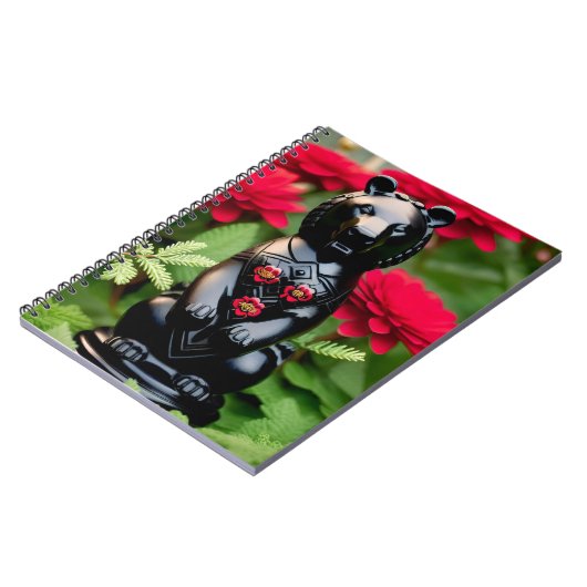 黒熊のゲームプレーヤー ノートブック (左側)