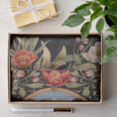 黒熊のチューリカラフルップの花 薄葉紙 (ギフト)