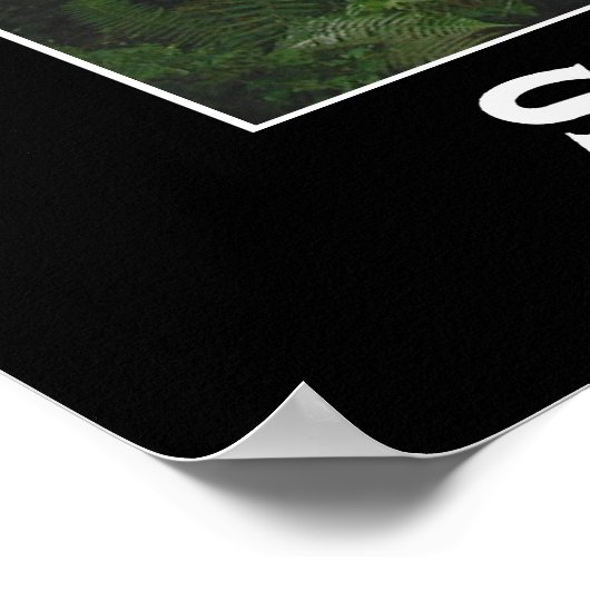 黒熊のトレイルやる気を起こさせるポスター ポスター (角)