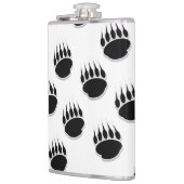 黒熊の前足のパターン フラスク (左)
