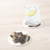 黒熊の動物コースター コースター (側面)