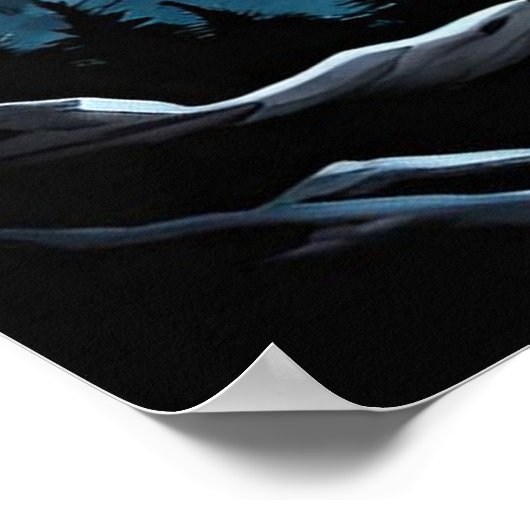 黒熊の月 ポスター (角)