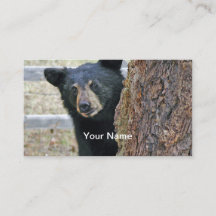 黒熊の木の写真