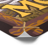 黒熊の森 – 氷河の国立公園MT ポスター (角)