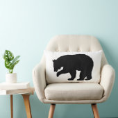 黒熊の腰枕 ランバークッション (椅子)