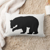 黒熊の腰枕 ランバークッション (ブランケット)