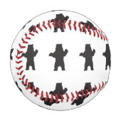 黒熊の野球 野球ボール (正面左)