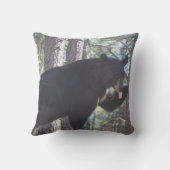 黒熊まくら クッション (裏面)