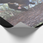 黒熊ラッピング紙 ラッピングペーパー (角)