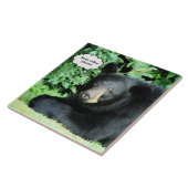 黒熊 – "もっとコーヒーを飲む" タイル (側面)