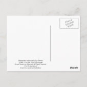 黒熊 – "キュービーフリーベアハグ！" ポストカード (裏面)