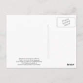 黒熊 – "キュービー – 取引しよう" ポストカード (裏面)