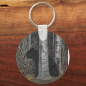 黒熊 キーホルダー (正面)