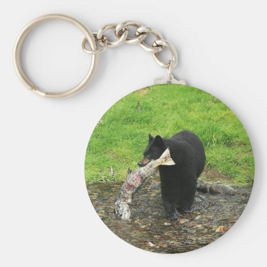 黒熊 キーホルダー (正面)