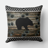 黒熊 クッション (裏面)