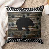 黒熊 クッション (ブランケット)