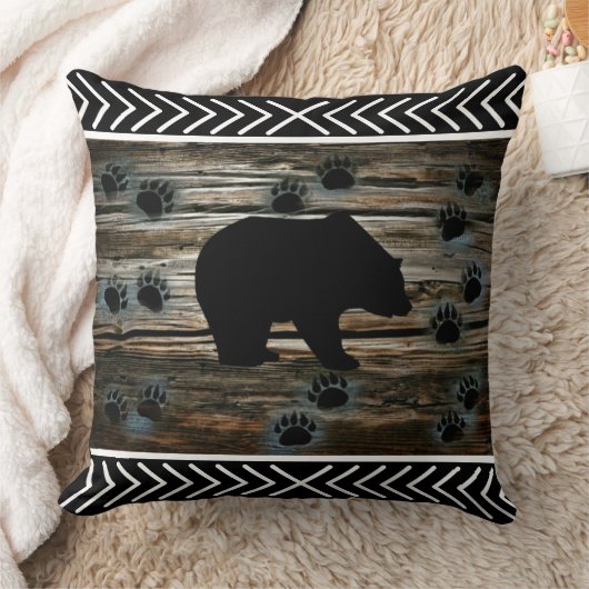 黒熊 クッション (ブランケット)